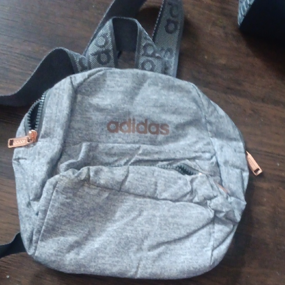 Adidas Heather Gray Men's Backpack